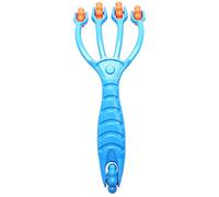 Xiniy Bleu Masseur de Corps en Plastique Roulant de 4 Doigts Massager Soulager la Fatigue une la Jambe de Tête de Hanche de Fesses