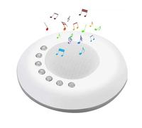 Xiniy Machine à Bruit Blanc pour avec Lumière Intégrée 28 Sons Apaisants USB Machine à Son de Sommeil à Bruit Blanc pour Adulte