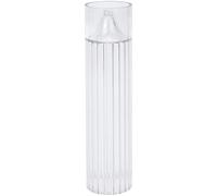 Xiniy Pilier Bougie Moule Cylindre CôTes en Plastique Bougie Moules 6 Pouces pour Bougie Faire des Bougies DIY à la Main