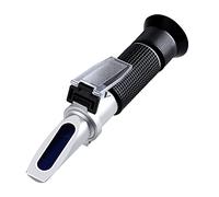 XinJiaYi Réfractomètre à vin, Réfractomètre Brix à double échelle Brix 0-40% et alcool 0-25% vol, Réfractomètre à vin pour mesurer la teneur en sucre et prédire la teneur en alcool du vin