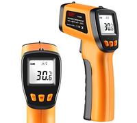 XinJiaYi Thermomètre infrarouge de -58 °F à 788 °F (ne convient pas aux humains), pistolet de température laser pour four à pizza, pistolet thermomètre laser sans contact pour