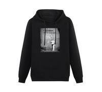 XINJIEDIAN Bansky I See Humans But No Humanity Street Graffiti Hoody Unisex Long Sleeve Hooded with Pocket Black XXL