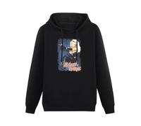 XINJIEDIAN Barb Wire Cult Movie Sci FI Pamela Anderson Comic Book Hoody Unisex Long Sleeve Hooded with Pocket Black XL