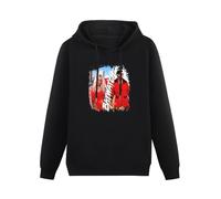 XINJIEDIAN Baywatch Pamela Anderson David Hasselhoff TV Beach Lifeguard Hoff Unisex Hoody with Pocket Black M