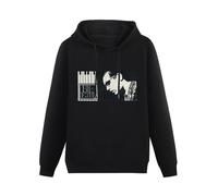 XINJIEDIAN Bill Evans Learning Hoody Unisex Ptinted Hoodies Long Sleeve Men's Hooded with Pocket Black L