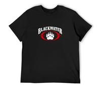 XINJIEDIAN Blackwater Military Logo O-Neck 100% Cotton Short Sleeve Unisex T-Shirt M