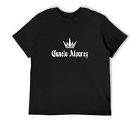 XINJIEDIAN Canelo Alvarez Crown Boxing O-Neck 100% Cotton Short Sleeve Unisex T-Shirt L