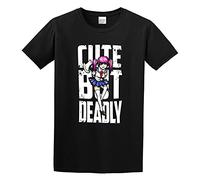XINJIEDIAN Cute But Deadly O-Neck 100% Cotton Short Sleeve Unisex T-Shirt XXXL