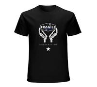 XINJIEDIAN Death Stranding Fragile Express Kojima O-Neck 100% Cotton Short Sleeve Unisex T-Shirt L