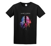 XINJIEDIAN Fantastic on in Our Bones Against The Current Unisex 100% Cotton Short-Sleeve T-Shirts Black XXL