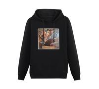 XINJIEDIAN Gerry Rafferty City to City Baker Street Yacht Rock Hoody Unisex Long Sleeve Hooded with Pocket Black L