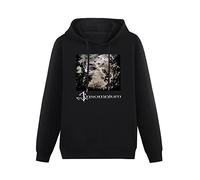 XINJIEDIAN Insomnium One for Sorrow Metal Hoody Unisex Ptinted Hoodies Long Sleeve Men's Hooded with Pocket Black XXXL