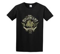 XINJIEDIAN John Mellencamp Rider Tour 2011 (Lowell Ames) Cougar New O-Neck 100% Cotton Short Sleeve Unisex T-Shirt S