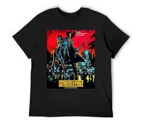 XINJIEDIAN Streets of Fire Movie Poster O-Neck 100% Cotton Short Sleeve Unisex T-Shirt L