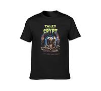 XINJIEDIAN Tales from The Crypt Movie O-Neck 100% Cotton Short Sleeve Unisex T-Shirt M