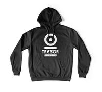 XINJIEDIAN Techno Detroit EDM Berlin House Printed Hoody Unisex Long Sleeve Hooded with Pocket Black XXL