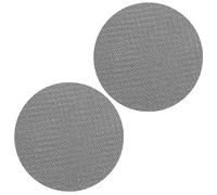 Xinjoduz Lot de 2 filtres à café réutilisables en acier inoxydable de 53,3 mm pour panier filtrant BrevillePortafilter compatible avec machine à expresso, 1,7 mm d'épaisseur, 150 μm