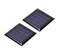 XINL Micro Panneaux solaires, Chargeur de cellules photovoltaïques 2V 210mA polycristallin Haute efficacité 40x40mm/1.6x1.6in Bricolage pour Jouets électriques Bricolage