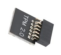 XINL Module de sécurité de cryptage de Carte Externe Structure compacte à 12 Broches Module de sécurité de cryptage TPM 2.0 Processeur TPM Haute sécurité pour PC