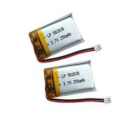XINLANTECH 3,7V PL502030 250mAh Batterie Li-Polymer pour VXI BlueParrott B250-XT,Porte-clés cam C11,16 20,Casque Bluetooth et Plus