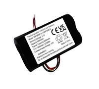XINLANTECH Batterie de rechange 18650 1s2p 6400 mAh 3,7 V 1INR19/66-2 pour sonnette vidéo Eufy Security S330 T8213 / T8210 / T8113