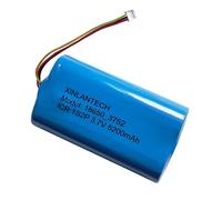 XINLANTECH Batterie de Remplacement 1S2P 5200mAh pour AOSU SolarCam P1 SE / DC8L / C8L P1 Lite / C9E2CA11 SolarCam D1 SE / D1 Classic / C6L WirelessCam Lite Batterie