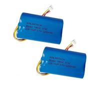 XINLANTECH Batterie de Remplacement 1S2P 5200mAh pour AOSU SolarCam P1 SE / DC8L / C8L P1 Lite / C9E2CA11 SolarCam D1 SE / D1 Classic / C6L WirelessCam Lite Batterie -2 pièces