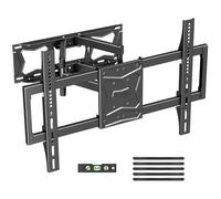 XINLEI MA02A Support mural ultra plat pour la plupart des téléviseurs à écran plat ou incurvé jusqu'à 60 kg avec 6 bras articulés VESA max. 600 x 400 mm