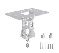 XINLEI Support de plafond pour mini projecteur, support mural réglable avec 2 adaptateurs gratuits, blanc PR14MINIW