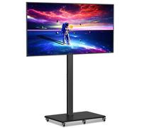 XINLEI Support TV sur roulettes - Réglable en hauteur - Pour écran plat de 42 à 70" - Charge maximale : 40 kg - VESA 600 x 400 mm