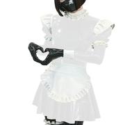 XINLIANYI Uniformes de femme de ménage à manches longues en PVC