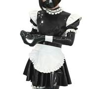 XINLIANYI Uniformes de femme de ménage à manches longues en PVC