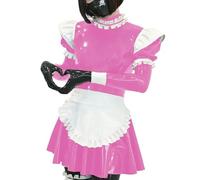 XINLIANYI Uniformes de femme de ménage à manches longues en PVC
