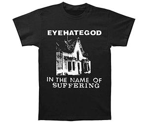 XINLING Eyehategod T-shirt pour homme au nom de la souffrance Noir, Couleur 11, L