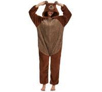 Xinlong Combinaison Pyjama Femme Panda Kigurumi Déguisement de OSO Onesie Oversized Adulte Costume d'halloween Unisexe avec Capuche