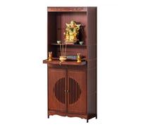 XINMAIZI Table d'autel avec tiroir pour la Maison, Armoire Pooja Bouddhiste Chinoise, Armoire de Rangement multifonctionnelle, pour la prière, la méditation ou Le culte du Temple 52cm/20.4in