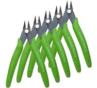 XINMEIWEN Lot de 5 mini pinces coupantes électroniques de précision pour les besoins de coupe ultrafine (vert gazon)