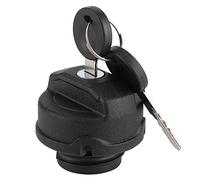XINMYD Bouchon de réservoir de carburant ABS noir pour Beetle/Polo/Caddy avec verrouillage et 2 clés