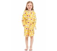 XINNE Unisexe Bébé Corail Polaire À Capuche Robe de chambre Peignoir Garçons Filles Tout-Petits Pyjamas Vêtements De Nuit
