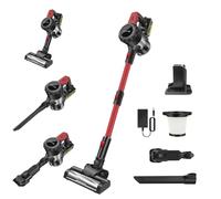 Xinng Aspirateur Balai sans Fil 3-en-1 Ultra-Léger - 140W Puissance Max, Autonomie 65 Min, Brosse Motorisée Anti-Emmêlement - Parfait pour Maison, Voiture et Poils d'animaux