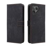 XINNI Housse pour Fairphone 5 Etui, RFID Protect PU/TPU Cuir Coque Magnétique Portefeuille, Noir