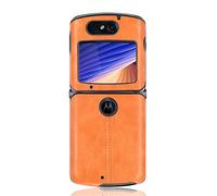 XINNI Housse pour Motorola Razr 5G Etui, Cuir PC + TPU Cadre Protection Coque