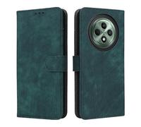 XINNI Housse pour Oppo Reno 12 F 5G/Oppo Reno 12 FS 5G Etui, RFID Protect PU/TPU Cuir Coque Magnétique Portefeuille, Vert