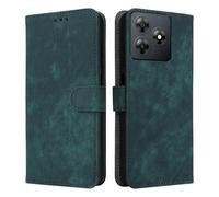 XINNI Housse pour Oscal Flat 2/Blackview Wave 8 (8C) Etui, RFID Protect PU/TPU Cuir Coque Magnétique Portefeuille, Vert