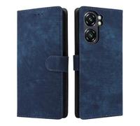 XINNI Housse pour Oukitel C58 Pro Etui, RFID Protect PU/TPU Cuir Coque Magnétique Portefeuille, Bleu
