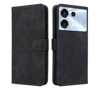 XINNI Housse pour Umidigi G9 5G Etui, RFID Protect PU/TPU Cuir Coque Magnétique Portefeuille, Noir