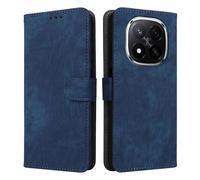 XINNI Housse pour Xiaomi Redmi Note 14 Pro+/Plus 5G Etui, RFID Protect PU/TPU Cuir Coque Magnétique Portefeuille, Bleu