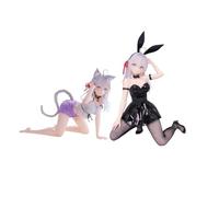Xinnice Alisa Mikhailova Kujou Lot de 2 figurines Bunny Girl, mannequin, statue, action, décoration, ornement, cadeau