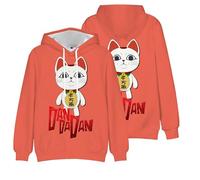 Xinnice Dandadan Anime Okarun/Ayase Momo/Turbo Granny 3D Printed Hoodie with DAN DA DAN DAN DAN Manga Style Pullover Sweatshirt for Men Women