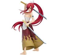 Xinnice Fairy Tail - Figurine d'action Erza Scarlet - Statue debout en PVC de 17 cm - Modèle de décoration de bureau - Cadeau pour les fans d'anime